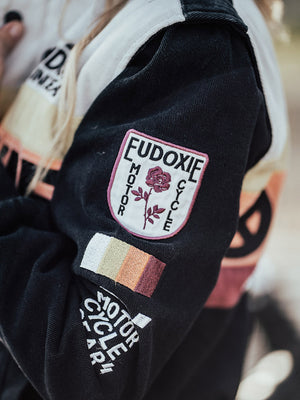 Eudoxie Technical Nascar Racing Pro Ladies Textile Motorcycle Jacket - Salt Flats Clothing