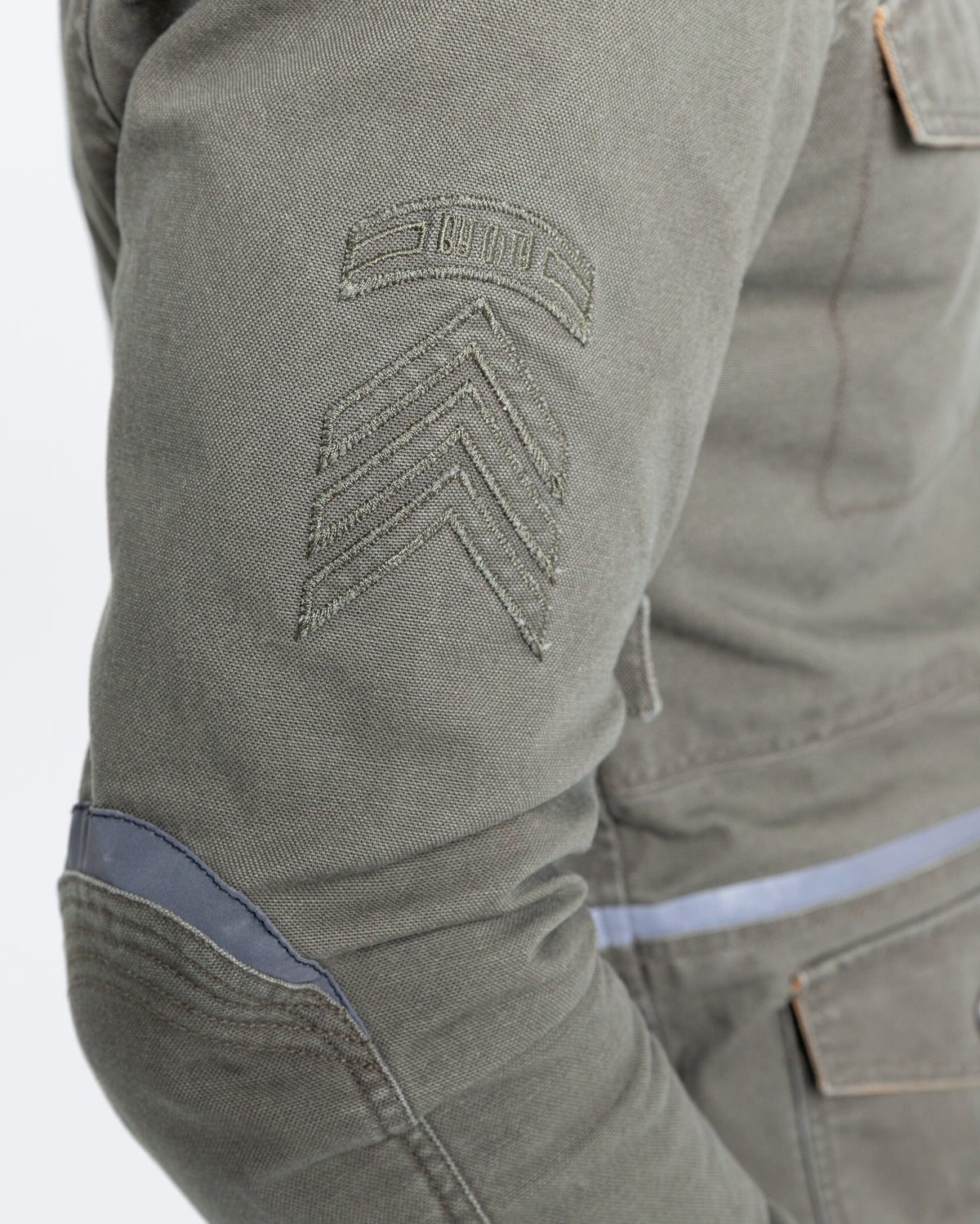 ByCity Zambia Men's Motorcycle Jacket - Green - Salt Flats Clothing