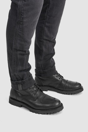 Pando Moto Karl Devil AAA Men's Slim Jean - Black - Salt Flats Clothing