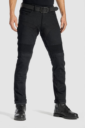 Pando Moto KarlDo Slim Men's Jean - Black - Salt Flats Clothing