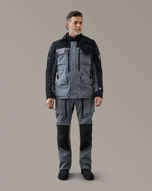 Belstaff Long Way Up Long Way Men's Jacket Gore-Tex Pro 3L Grey - Salt flats Clothing