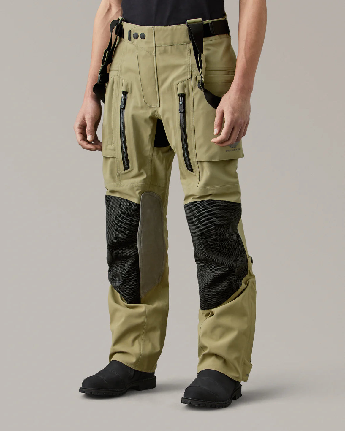 Belstaff Long Way Up Men's Long Way Trouser Gore-Tex Pro 3L Sand - Salt Flats Clothing
