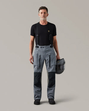 Belstaff Long Way Up Men's Long Way Trouser Gore-Tex Pro 3L Grey - Salt Flats Clothing