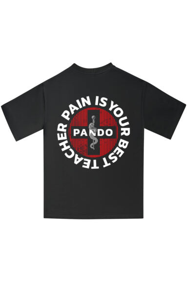 Pando Moto Luke Pain Oversized Unisex T'Shirt - Salt Flats Clothing