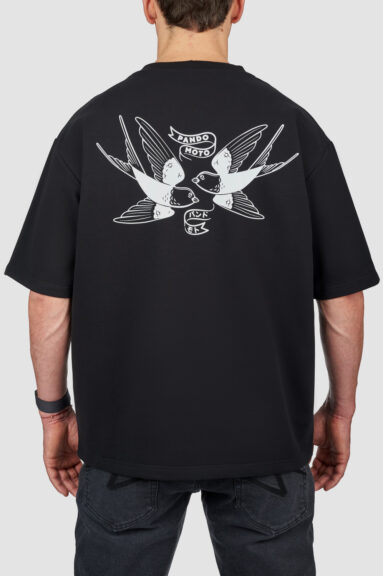 Pando Moto Luke Tokyo Oversized Unisex T'Shirt - Salt Flats Clothing