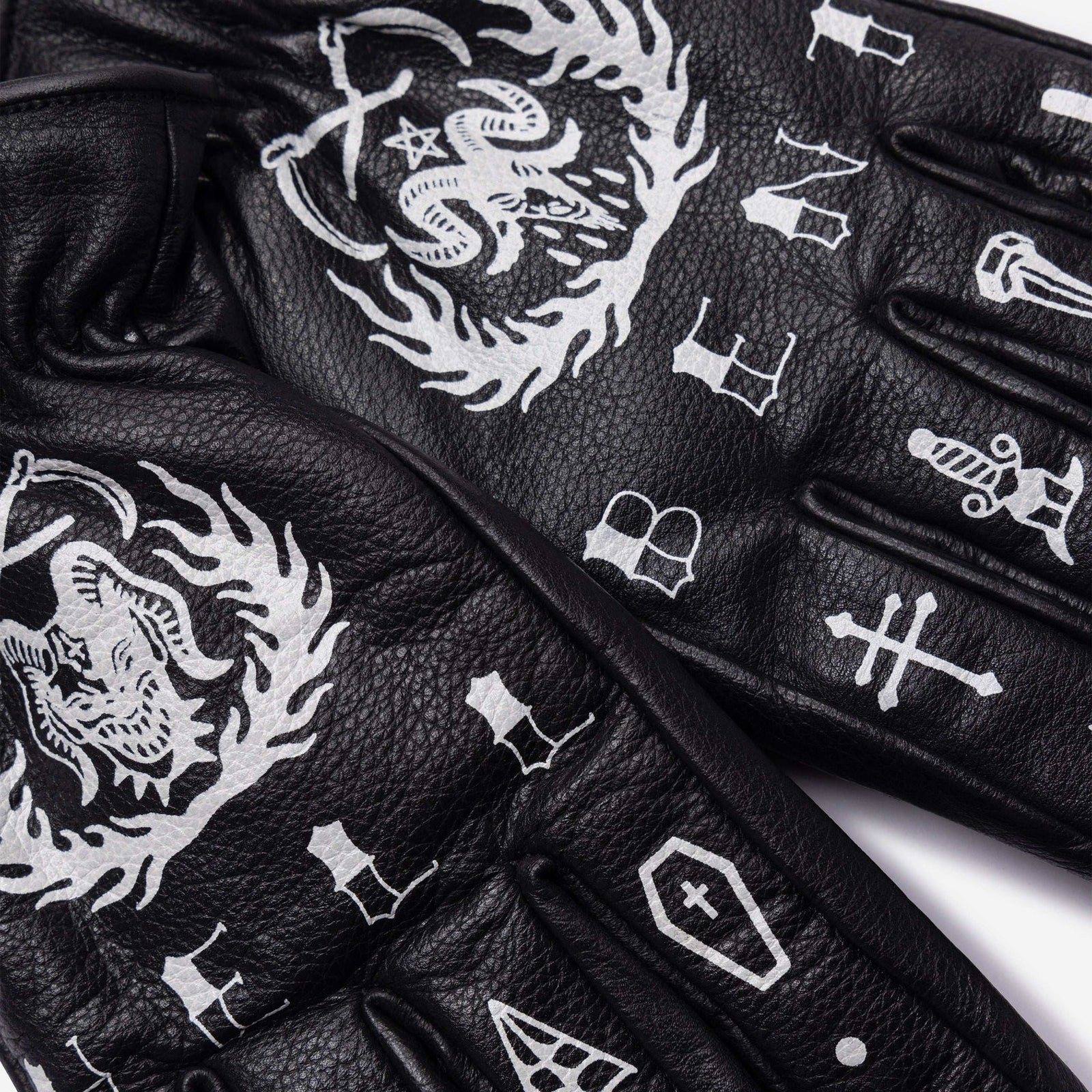 MacLeod Motor Co Hell Bent Gloves - Black - Salt Flats Clothing