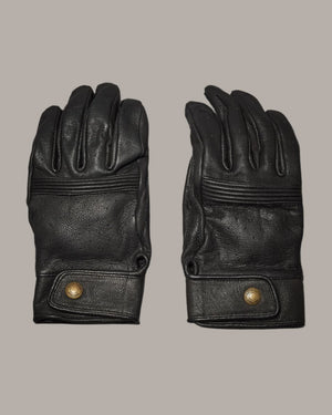 Belstaff Montgomery Gloves - Black - Salt Flats Clothing