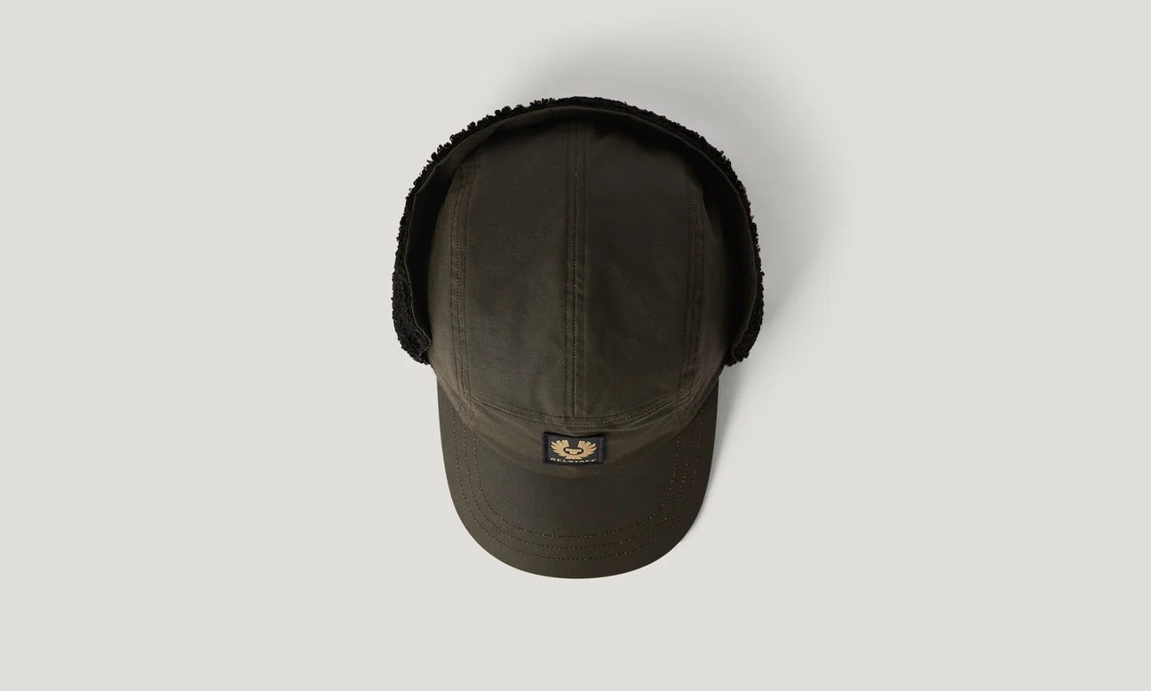 Belstaff Moorby Cap - Faded Olive - Salt Flats Clothing