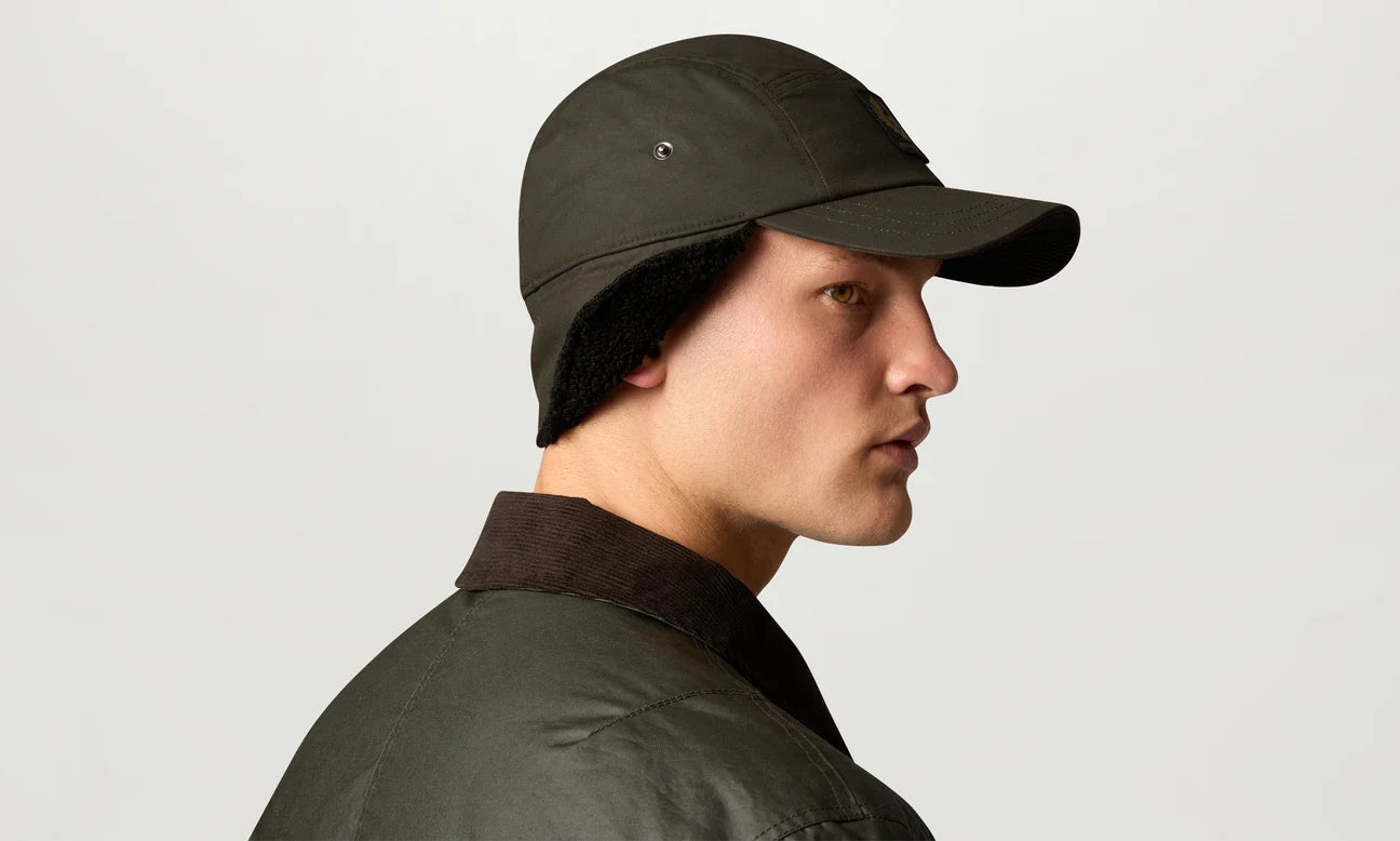 Belstaff Moorby Cap - Faded Olive - Salt Flats Clothing