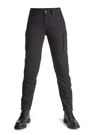 Pando Moto Mila Ladies Cargo - Black - Salt Flats Clothing