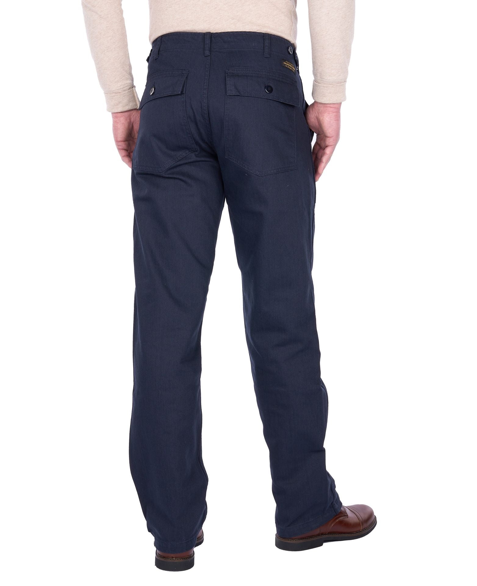 Pike Brothers 1962 OG-107 Trousers - Navy - Salt Flats Clothing