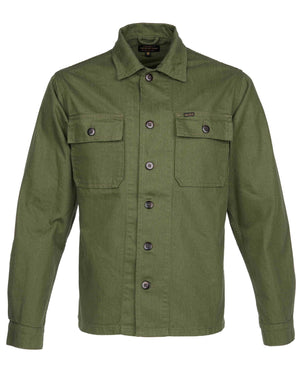 Pike Brothers 1962 OG-107 Shirt - Olive - Salt Flats Clothing