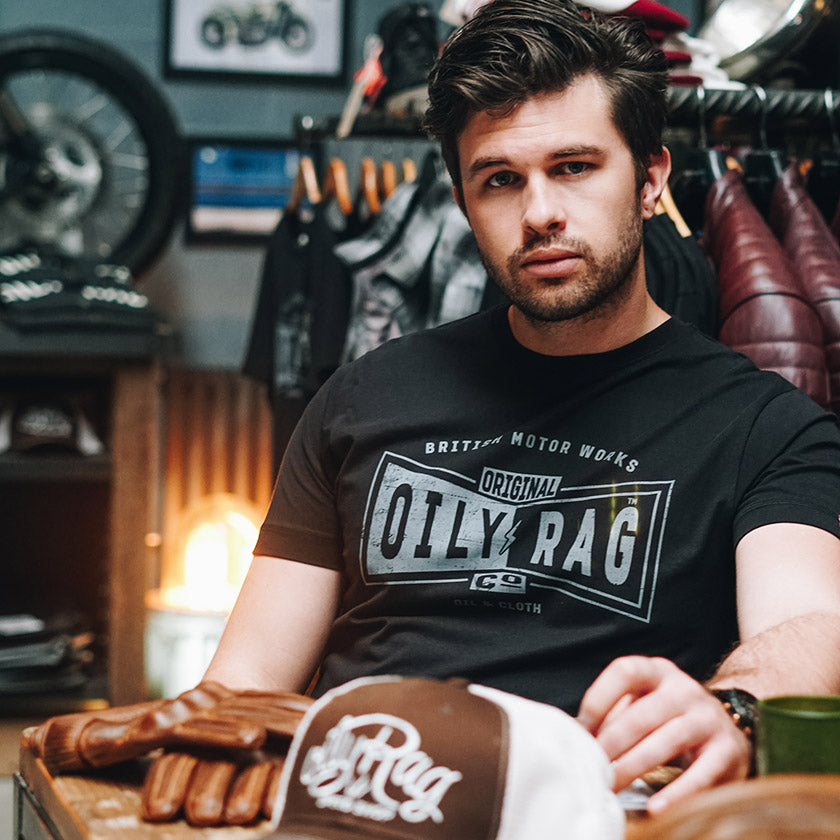 Oily Rag Clothing Black Label Original T'Shirt - Salt Flats Clothing