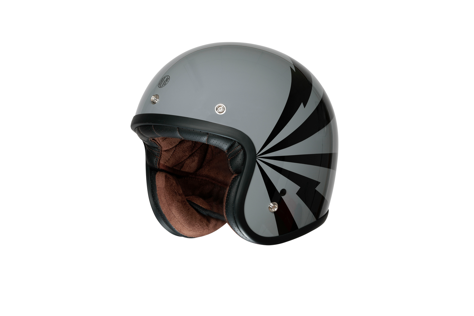 Origine Primo 22.06 Open Face Helmet - Flash Gloss Salt Flats Clothing
