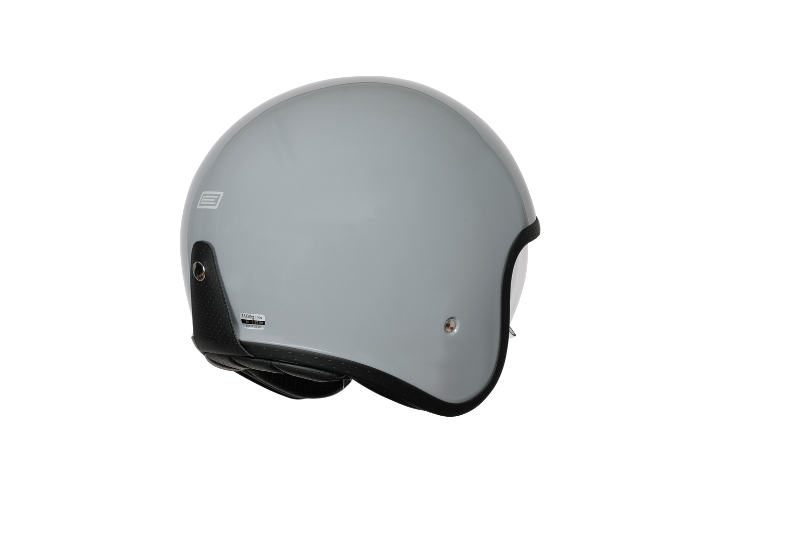 Origine Spirit 22.06 Open Face Helmet - Gloss Grey - Salt Flats Clothing