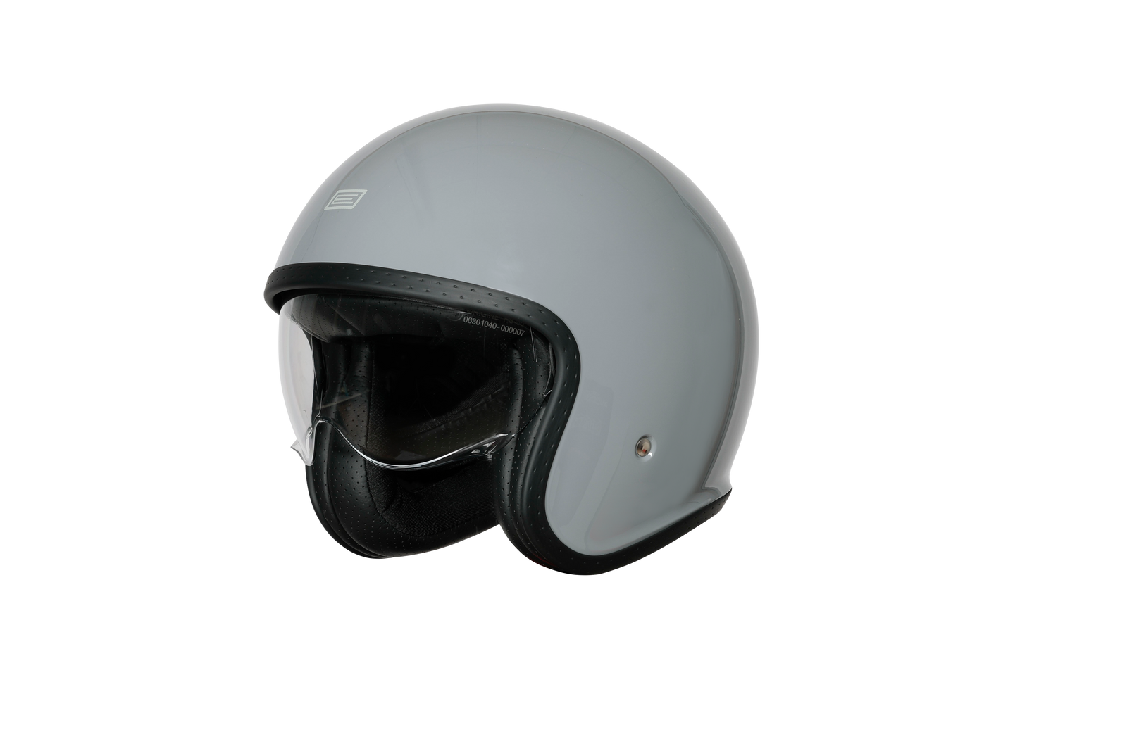 Origine Spirit 22.06 Open Face Helmet - Gloss Grey - Salt Flats Clothing