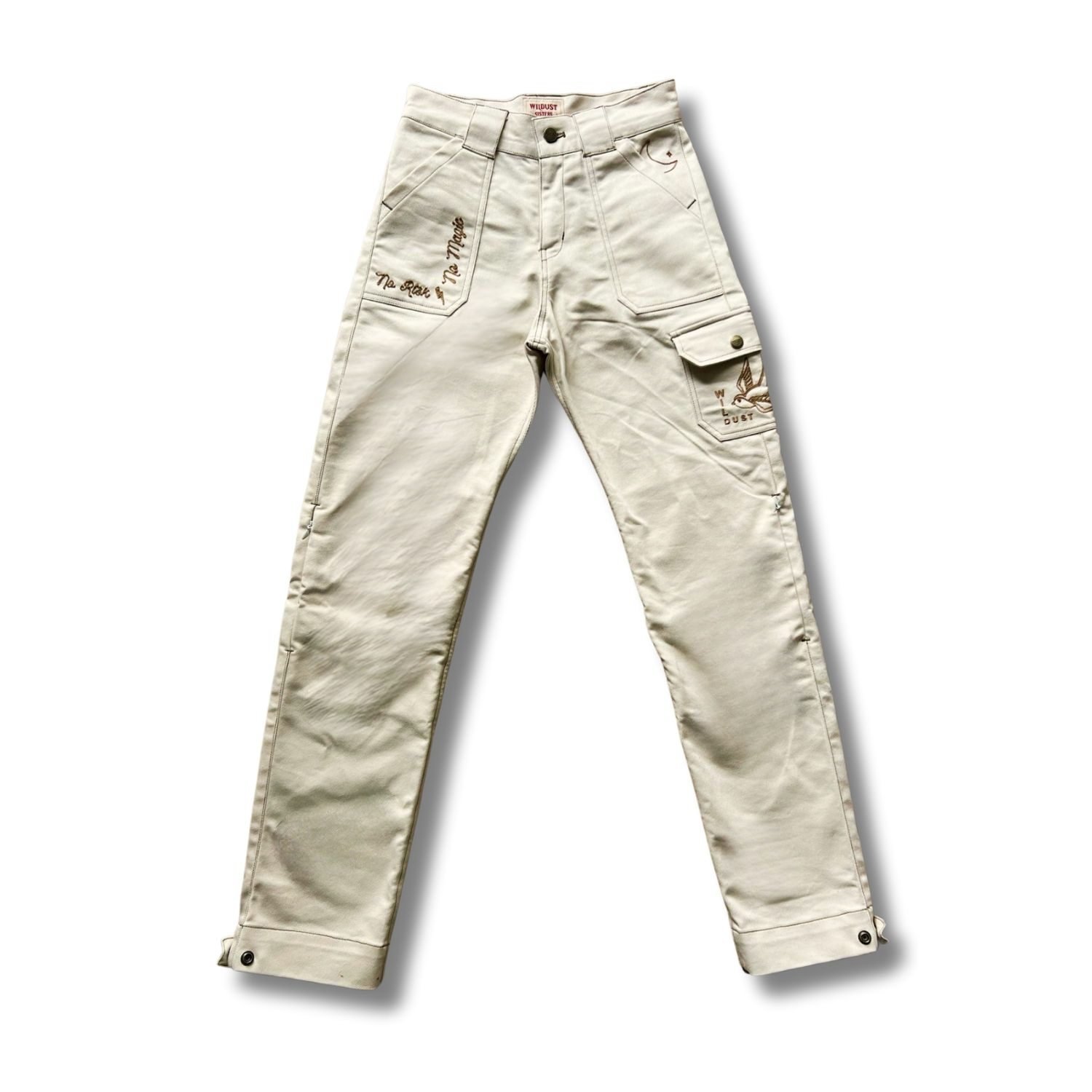 Wildust Sisters Overland Ladies Cargo Trousers - Ivory - Salt Flats Clothing