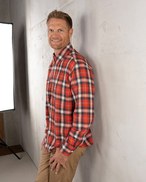 Pike Brothers 1937 Roamer Shirt - Red Flannel - Salt Flats Clothing