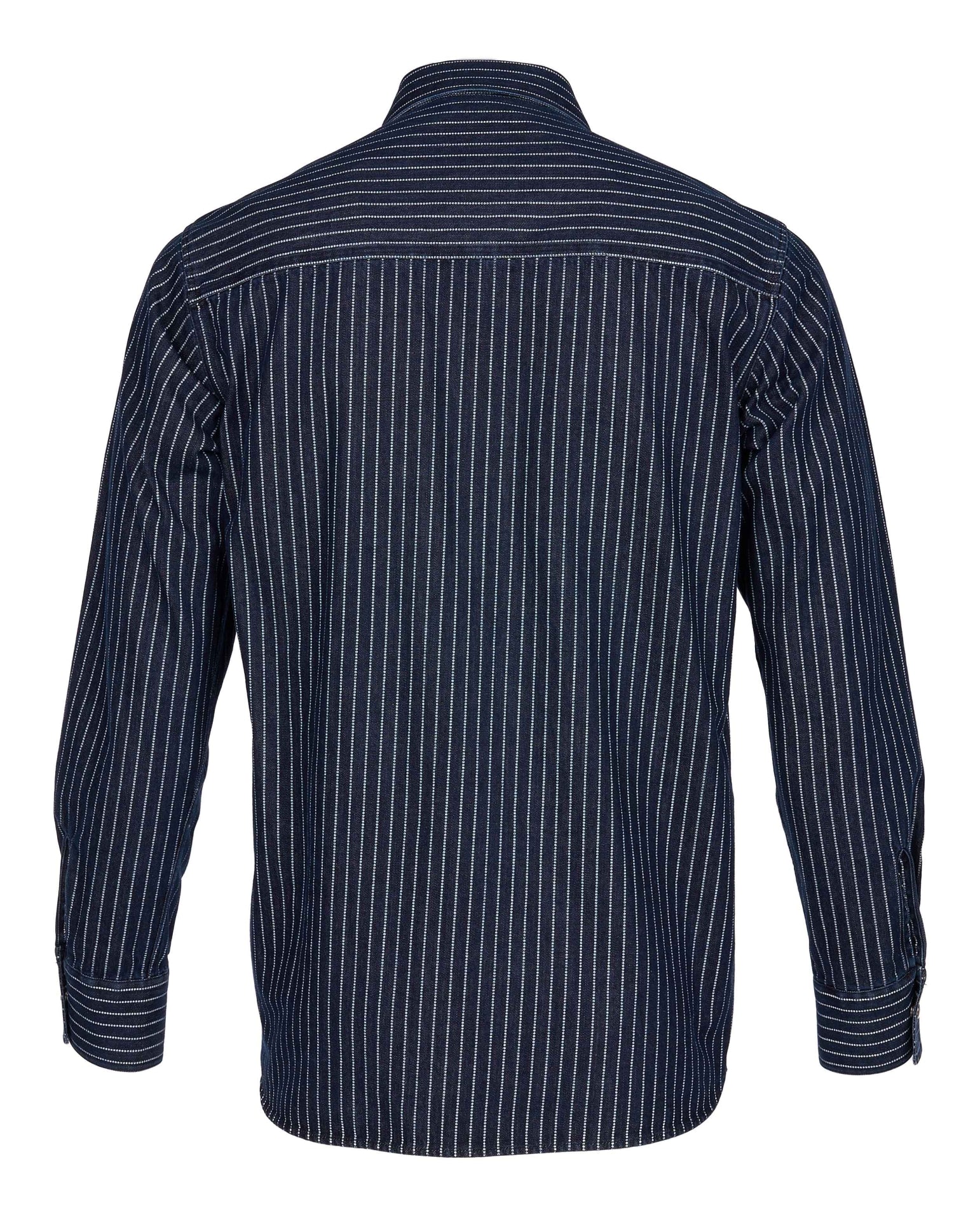 Pike Brothers 1937 Roamer Shirt - Blue Wabash Denim - Salt Flats Clothing