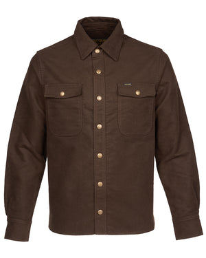 Pike Brothers CPO Moleskin Shirt - Soil Brown - Salt Flats Clothing