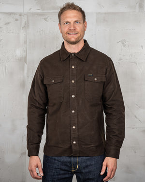 Pike Brothers CPO Moleskin Shirt - Soil Brown - Salt Flats Clothing