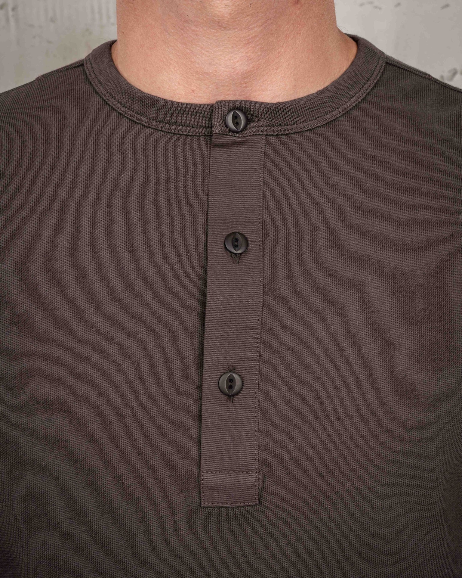 Pike Brothers 1954 Utility Long Sleeve T'Shirt - Coffee - Salt Flats Clothing