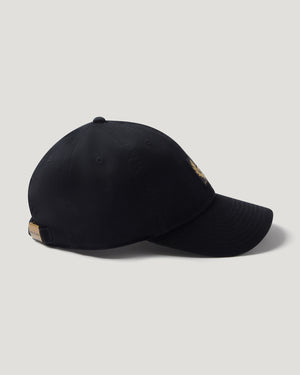 Belstaff Phoenix Logo Cap - Black - Salt Flats Clothing