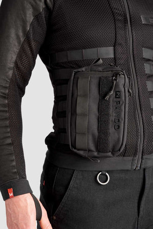 Pando Moto MOLLE Utility Pouch - Black - Salt Flats Clothing