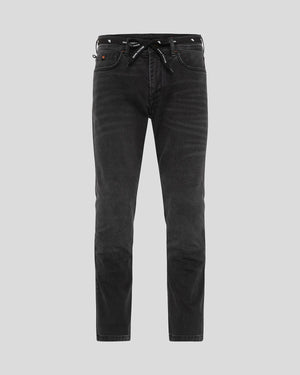 Riding Culture Tapered Slim Men's Motorcycle Jeans - Black - Salt Flats Clothing