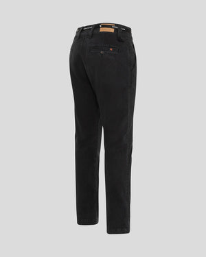 Riding Culture Men's Chino Motorcycle Trousers - Black - Salt Flats Clothing
