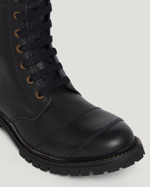 Belstaff Resolve Motorcycle Boots - Black - Salt Flats Clothing
