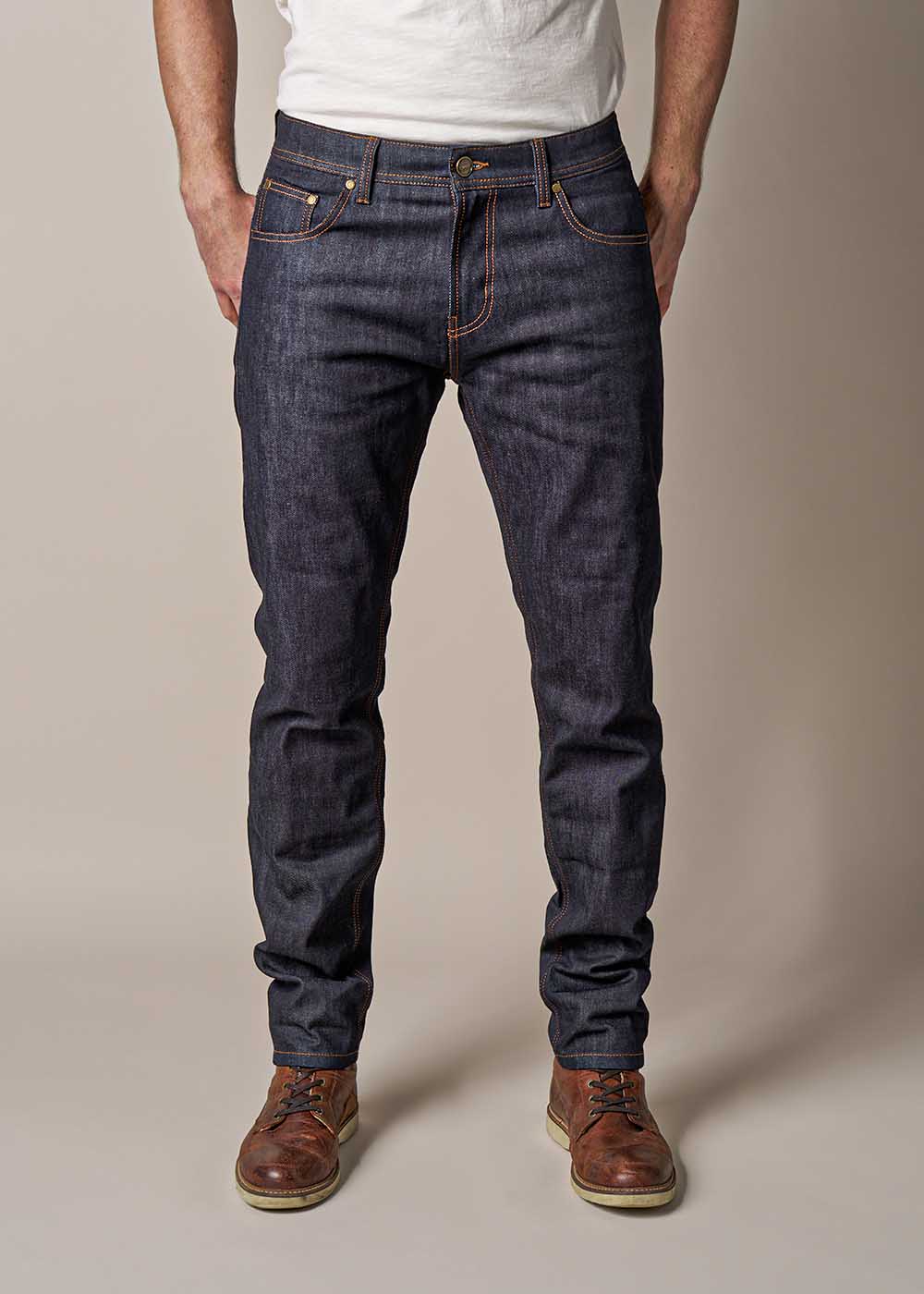 Resurgence Gear Cafe Racer AAA Men's Motorcycle Jeans - Raw - Salt Flats Clothing