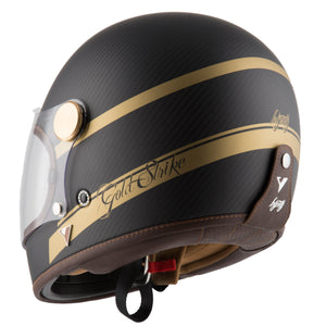 ByCity Roadster Carbon II Gold Strike Helmet Black R22.06 - Salt Flats Clothing