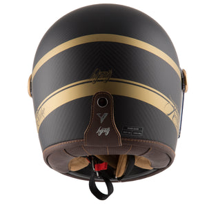 ByCity Roadster Carbon II Gold Strike Helmet Black R22.06 - Salt Flats Clothing