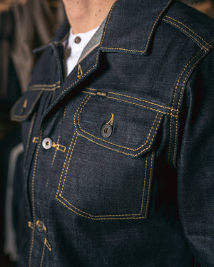 Pike Brothers 1958 Roamer Jacket 15oz - Indigo - Salt Flats Clothing