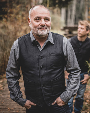 Pike Brothers 1937 Roamer Elephant Skin Black - Salt Flats Clothing