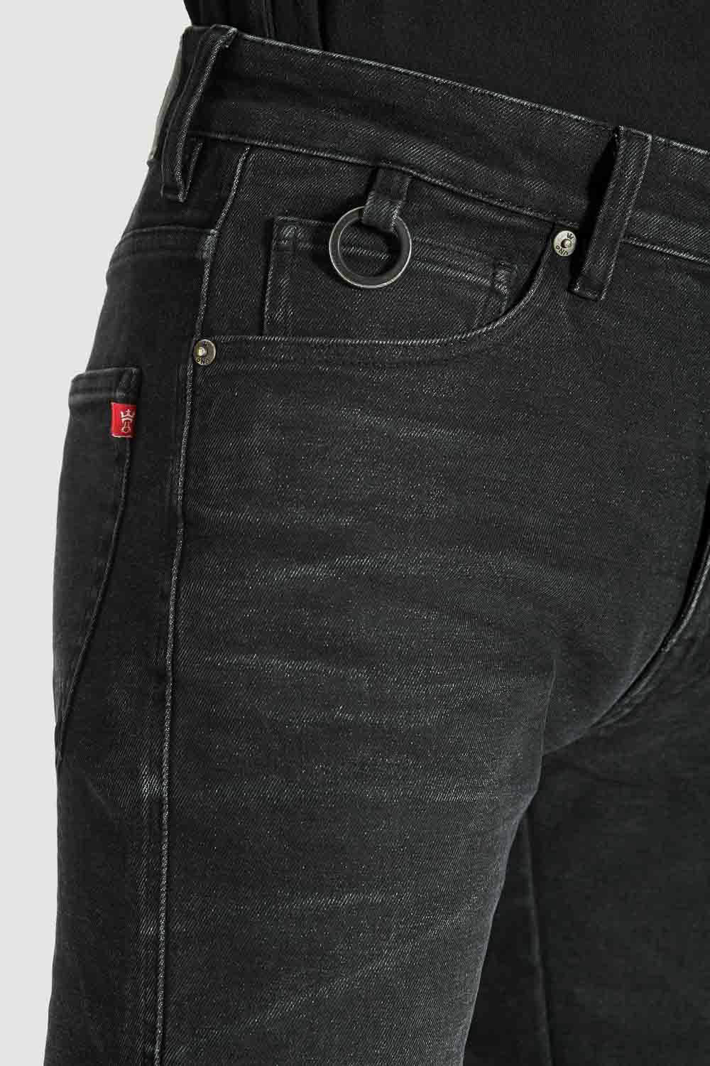 Pando Moto Robby Arm 01 Slim Men's Armalith Jean - Salt Flats Clothing