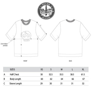 Oily Rag Ladies Noggin - Boxy Heavy T'Shirt