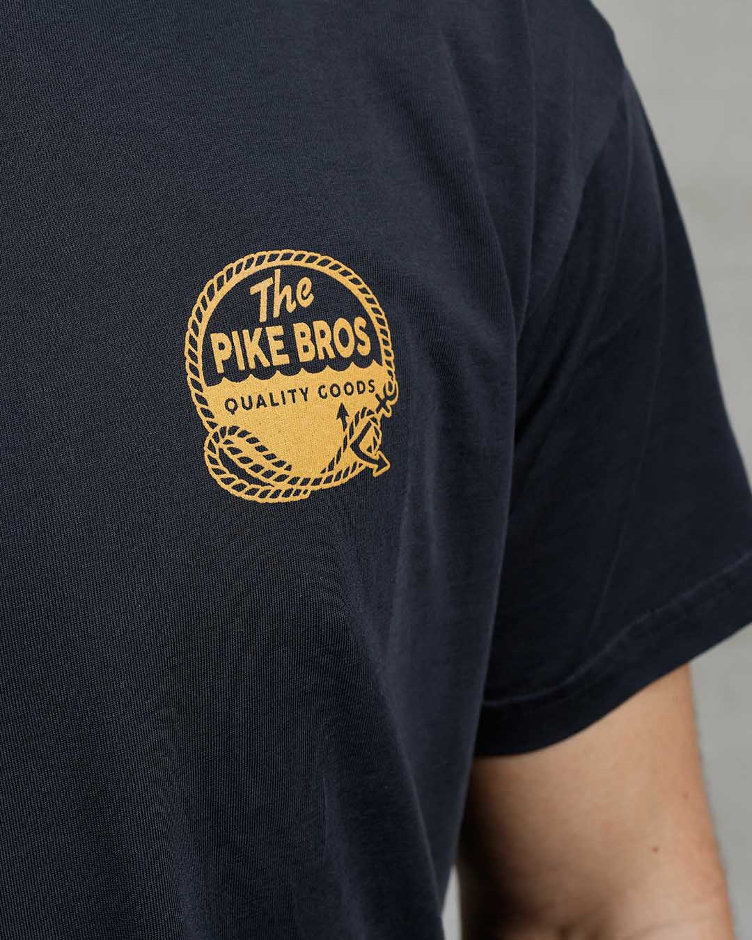 Pike Brothers 1969 Sports SeaBees Men's T'Shirt - Navy - Salt Flats Clothing