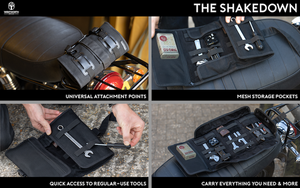 Wentworth Shakedown Tool Roll - Black - Salt Flats Clothing
