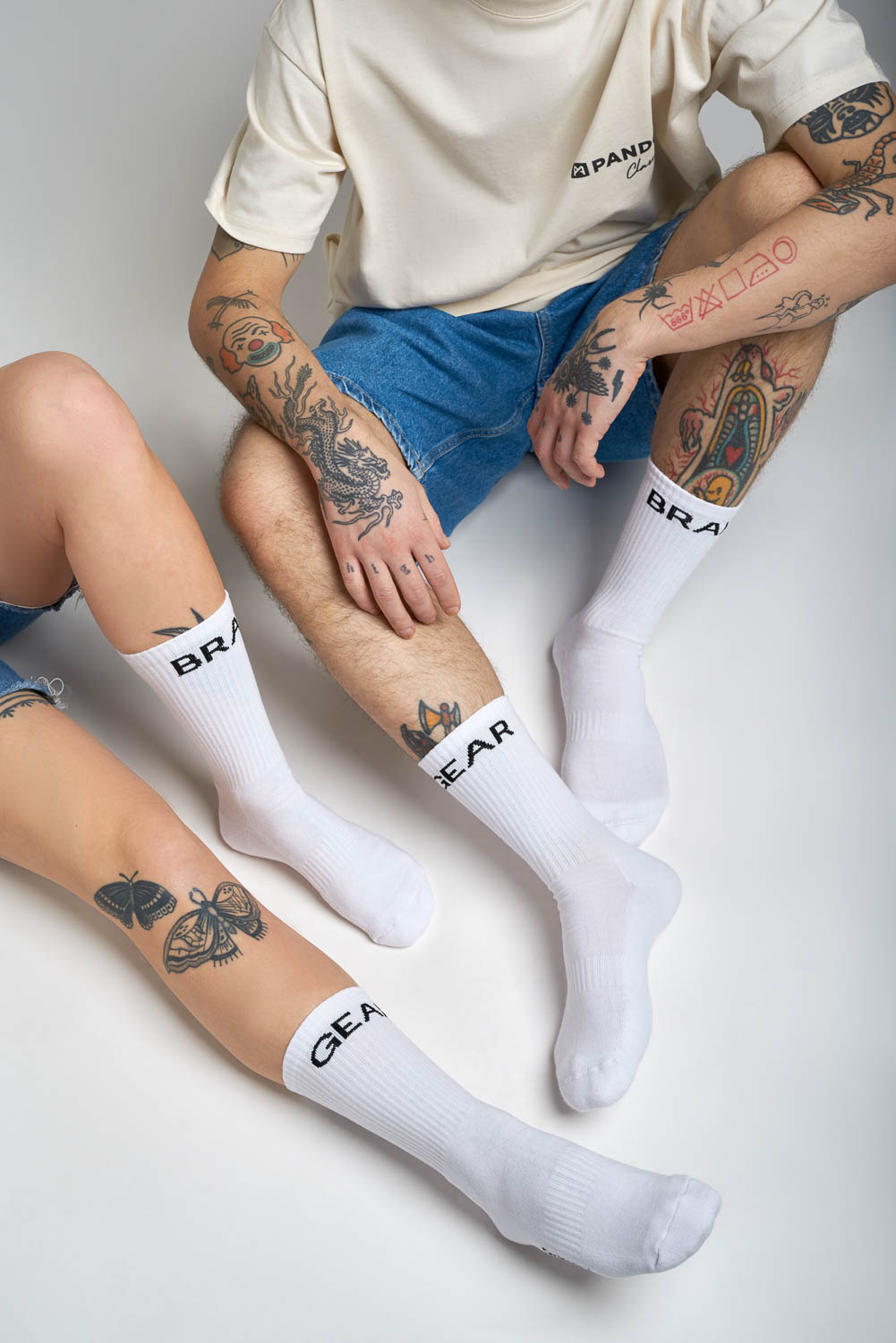 Pando Moto Brake Socks - Black - Salt Flats Clothing