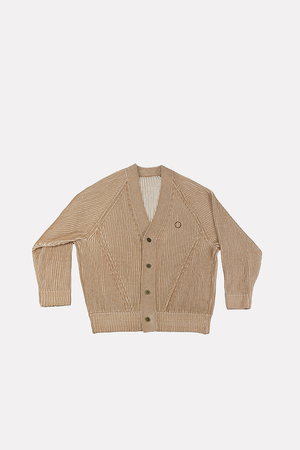 Hedon Knit Cardigan - Sand - Salt Flats Clothing