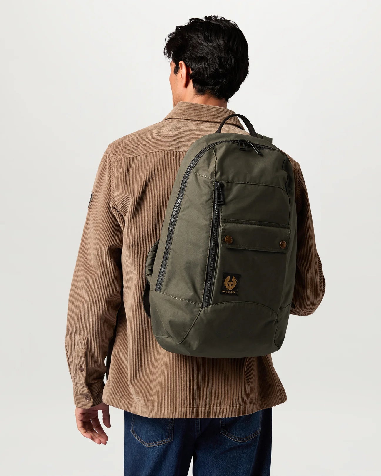 Belstaff Trialmaster Backpack - Faded Olive - Salt Flats Clothing