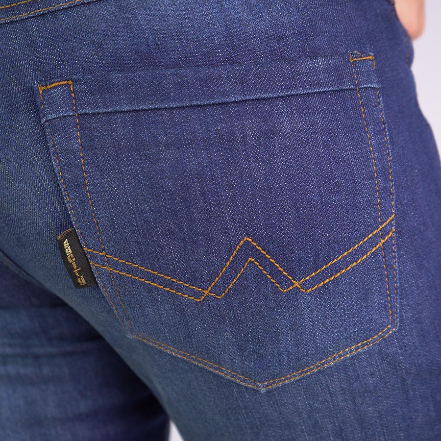 ByCity Bull Men's Motorcycle Jeans - Dark Blue - Salt Flats Clothing