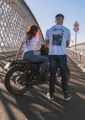 ByCity Bull Men's Motorcycle Jeans - Dark Blue - Salt Flats Clothing