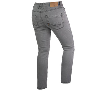 ByCity Bull Men's Motorcycle Jeans - Grey - Salt Flats Clothing