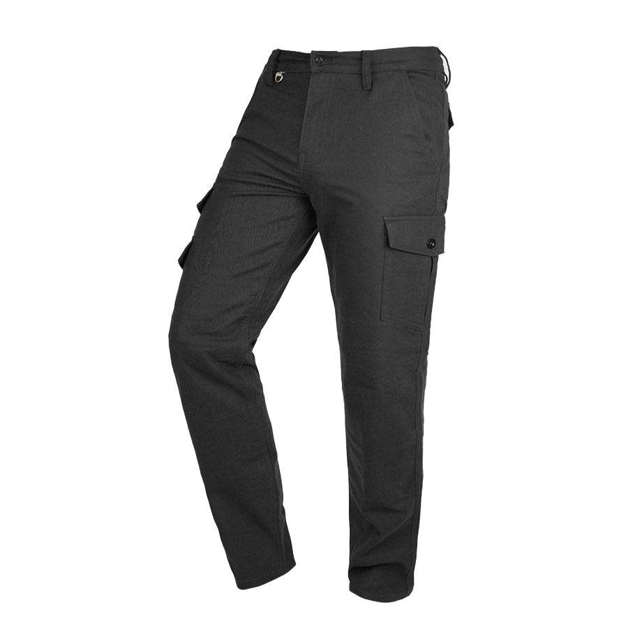 ByCity Mixed III Men's Motorcycle Cargo Pants - Black