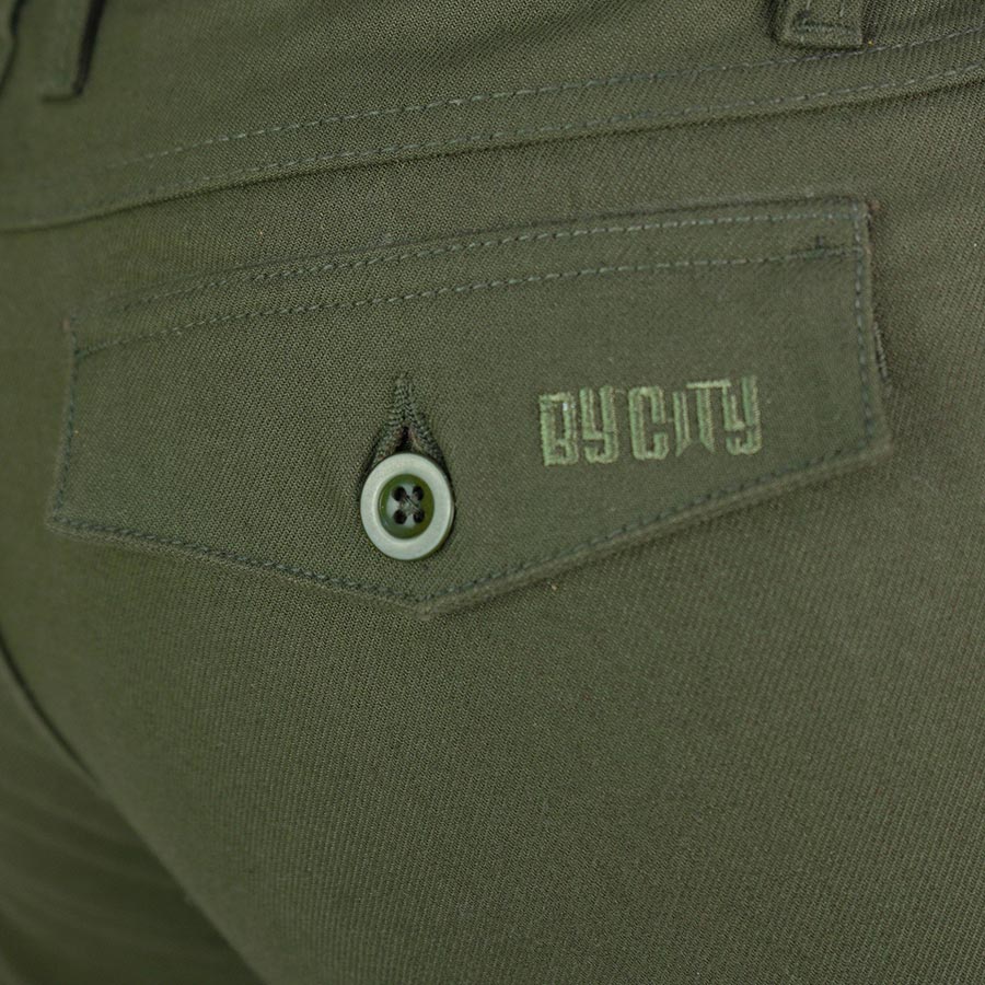 ByCity Mixed III Men's Motorcycle Cargo Pants - Green - Salt Flats Clothing