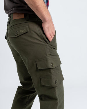 ByCity Mixed III Men's Motorcycle Cargo Pants - Green - Salt Flats Clothing