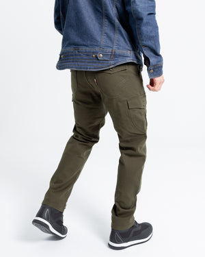 ByCity Mixed Slim III Men's Motorcycle Cargo Pants - Green - Salt Flats Clothing